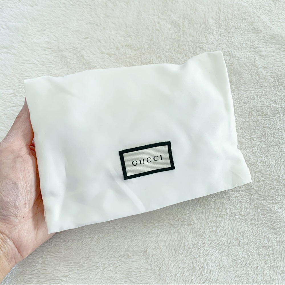 NWT Authentic Gucci Embroidery Cat Mini Wallet - Picture 8 of 8